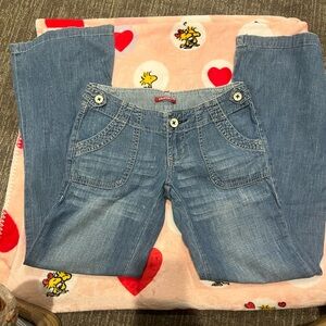 UNIONBAY Low Rise Light Blue Flare Jeans